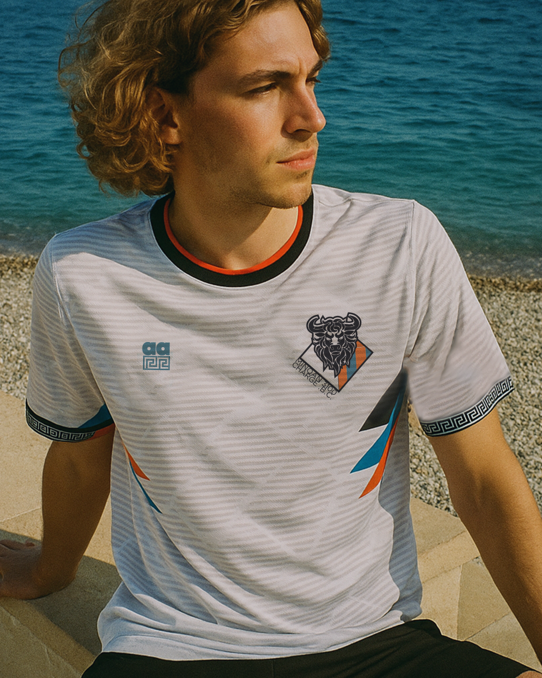 Minoan Charge athletic tshirt